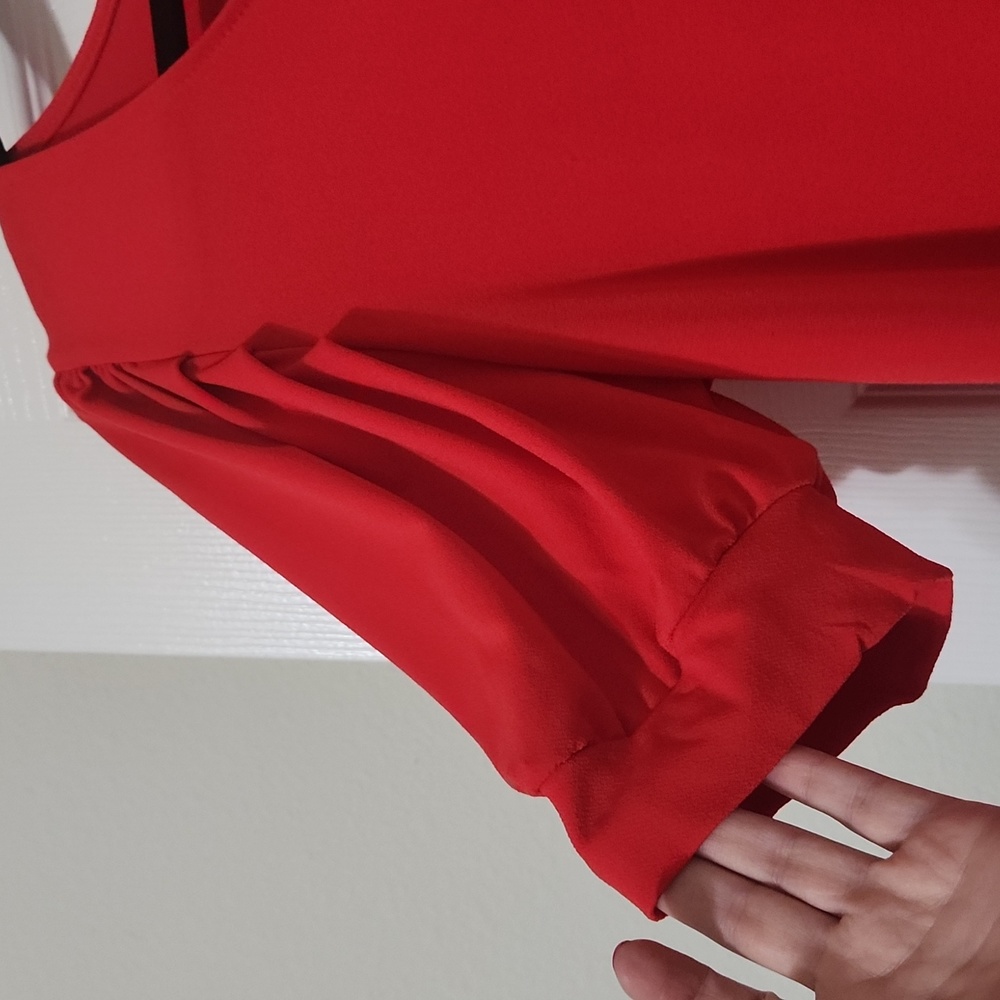 MSK Cute Red Dress - Picture 3 of 3